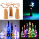 200CM Battery Powered Cork Copper Wire LED Bottle HoliDay Light Lamp for Xmas Party Christmas Decorations Clearance Christmas Lights