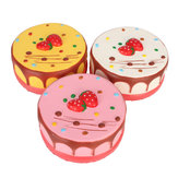 2 stuks Squishy Jumbo Mousse Cheesecake 14cm Langzaam Rijzende Taart Collectie Cadeau Decoratie Speelgoed