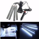 GLIME 12V 48LED 5050smd Car Decorative Atmosphere Light Strips SUV Interior Footwell Neon Lamp