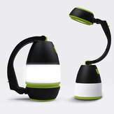 Multifunktions-LED-USB-wiederaufladbare Camping-Licht / Lampe für Outdoor-Wandern nach Hause 3-in-1-Taschenlampe Tisch-Desk-Lampe-Powerbank