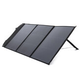 105W 20V Solar Panel Portable Foldable Waterproof PET Solar Charger DC & USB Output QC 3.0 Fast Charging For Camping RV Yacht Car Truck