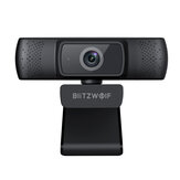 Blitzwolf® BW-CC1 1080P HD Webcam Auto Focus 1920*1080 30FPS USB 2.0 Built-in Microphone Video Phone Call Live Camera
