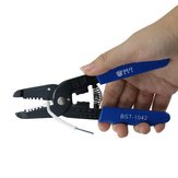 BEST BST-1042 Portable Wire Stripper Plier Crimper Cable Stripping Crimping Cutter Hand Tool