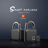 L3 Smart Keyless TUYA APP Fingerprint Padlock Usb Rechargeable Anti-Theft Security Lock Ip65 Waterproof Door Luggage Case Lock