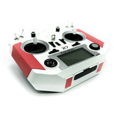 FrSky Taranis Q X7/X7S RC Drone Verici için Kaymayan Korteks Tutuş ve Ayak Pedleri Kırmızı Siyah