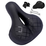 Almofada de assento de bicicleta confortável e universal, com amortecedor de choque e capa de proteção de chave.