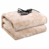 Cobertor aquecido Audew 12V/24V respirável e macio de flanela para carro, caminhão e RV