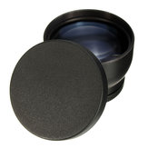 52mm 2X telefoto lens voor Nikon D3100 D5200 D5100 D7100 D90 D60 DSLR camera met filter draad