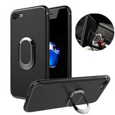 Bakeey™ 360° Verstelbare Metalen Ring Kickstand Magnetische Mat Zachte TPU Hoesje voor iPhone 7/8 4.7 Inch