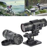 Câmera de ação esportiva à prova d'água F9 HD 1080P, gravador de vídeo de câmera de vídeo para carro de montanha, bicicleta, capacete de motocicleta