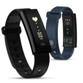 Zeblaze Arch Plus Dinamico Smartwatch con Pedometro Cronometro Multilingue Frequenza Cardiaca per iOS Android