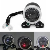 Affichage des vitesses Chargeur USB Compteur de vitesse Jauge d'huile Témoin lumineux à LED Moto Multifonction Rétro Compteur kilométrique