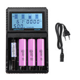Astrolux® AC04 Wyświetlacz LCD AC/DC Inteligentne Uniwersalne ładowarka do baterii Li-ion NiMH do latarki dla baterii 18650 26650 21700 AA AAA