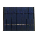 Painel solar mini policristalino de 12V 5.2W 165*210mm com placa de epóxi