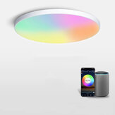 [EU Direct] MARPOUスマート天井照明30W RGB LED天井ランプWifiアプリ音声制御Alexa対応リビングルームのデコレーション寝室用のライト