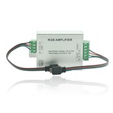 Data Repeater RGB Signal Amplifier For SMD 3528 5050 LED Strip Light DC 12-24V 12A