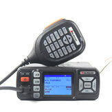 Baojie BJ-318 Dual Banda Rádio Móvel VHF 136-174Mhz UHF 400-490MHz 256CH 25W Rádio FM Transceptor FM Walkie Talkie