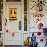 Αυτοκόλλητα τοίχου, παραθύρου και ψυγείου για την Ημέρα του Halloween - Διακοσμητικά τρομακτικά και τρομαχτικά για το κόμμα