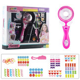 ماكينة تجديل الشعر الكهربائية الأوتوماتيكية DIY ماجيك تجديل الشعر ، ألعاب تصفيف الشعر للفتيات هدية