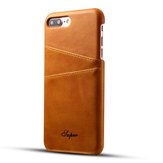 プレミアム  牛革  レザー　カードスロット　保護ケース　 iPhone 7 Plus/8 Plus用