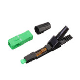 100 stuks Flip Type SC APC Fast Connector Embedded SC-adapter FTTH SC APC-connector ondersteunt 0,9 mm 2,0 mm 3,0 mm FTTH Flat Cable