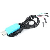 5 Stück PL2303TA USB To TTL RS232 Upgrade-Modul USB To Serial Port Download-Kabel