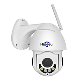 Hiseeu 1080P PTZ 5X Zoom Outdoor IP Camera with Audio Function 2MP Color Night Vision P2P CCTV Security Camera