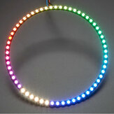 1/4 60x 5050 RGBW 4500K LED con anillo blanco natural de controladores integrados con One anillo de cuarto