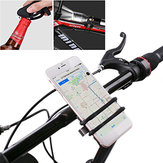BIKIGHT A prueba de golpes Anti Sostenedor del teléfono de la sacudida de la bicicleta Sostenedor de la correa de goma del manillar de la bicicleta para Smartphone