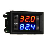3pcs W2809 W1209WK DC12V Digital LED Thermostat Temperature Controller Module Smart Temp Sensor Board  with Waterproof NTC Sensor
