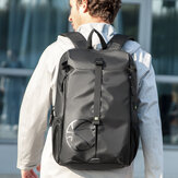 MARK RYDEN MR-9351 kosárlabda hátizsák laptop táskával, tablettal, vízlepergető szövet sportoláshoz a fejhallgató porttal