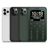 SOYES S7+ 400mAh 1,5 hüvelykes IPS színes kijelzős zseblámpa MP3 elvesztésmentes Ultravékony hordozható minikártyás telefon