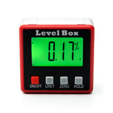 Rode Precisie Digitale Waterpas Hoekmeter Niveau Box Digitale Hoekzoeker Bevel Box met Magneetvoet