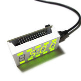 Geekcreit® DIY C51 Mini Creative Horloge électronique de bureau blanc simple Creative