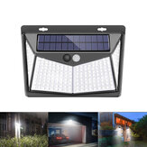 1/2 / 4X 208 LED solare Potenza PIR Sensore di movimento Applique da parete Giardino esterno lampada Impermeabile