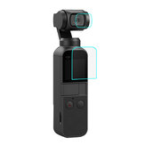 PULUZ PU376 Ochronna Szkło Hartowane na Obiektyw Ekranowy do Kamery DJI OSMO Pocket Gimbal