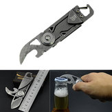  IPRee® 4 In 1 Многофункциональный нож для сгибания EDC Portable На открытом воздухе Мини-ключ для выживания Инструмент