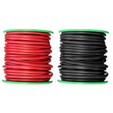 Cable de alambre flexible de cobre estañado de alta temperatura, línea de silicona suave de 15 metros 16AWG