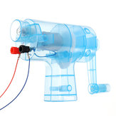 Générateur à manivelle manuel d'électricité DC Modèle de kit d'ampoule miniature pour expérience scientifique enfant