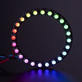 Ring 24x 5050 RGBW LED 4500K mit integriertem Treiber Naturweißes Modulboard Geekcreit für Arduino - Produkte, die mit offiziellen Arduino-Boards funktionieren