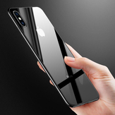 iPhone XS / XS Max用のBakeeyプレーティング強化ガラス保護ケース
