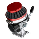 Carburador de carreras de 47cc 49cc 80cc Filtro de aire del carburador Junta para bicicleta de bolsillo Mini Moto ATV Quad