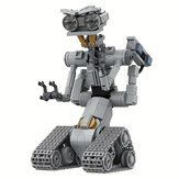 313 Stuks Johnny 5 Robot Bouwstenen Set Korte Open Circuit Vijf Figuur Model Speelgoed Kinderen Jongens Geschenken