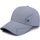 Men Summer Breathable Quick-Drying Baseball Cap Sunshade Sun Protection Hat Visor
