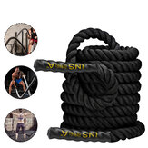 38mmx9m/12m/15m Battle Rope Exercise Training Rope 30ft Length Workout Rope Fitness Strength Training Home Gym Outdoor Cardio Workout