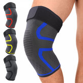 KALOAD ナイロンスポーツ保護フィットネス膝パッドサポート通気性ジムエクササイズ膝ブレースプロテクター。