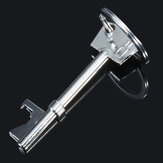 Kulcs alakú üvegnyitó gyűrű kulcstartó lánc kulcstartó fém söröskorong szerszám