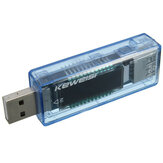 KWS-V20 Testador de capacidade de tensão de corrente USB Tensão de corrente Detecção de tensão do carregador Medidor de capacidade do carregador Detector de energia móvel