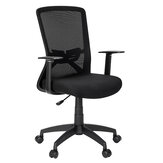 Cadeira de escritório em malha Douxlife® DL-OC04 Design ergonômico com malha respirável Almofada de espuma de alta elasticidade Suporte lombar para escritório em casa