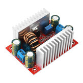 DC 400W 15Aステップアップブーストコンバーター定電流電源LEDドライバー8.5-50V〜10-60V電圧充電器ステップアップモジュール